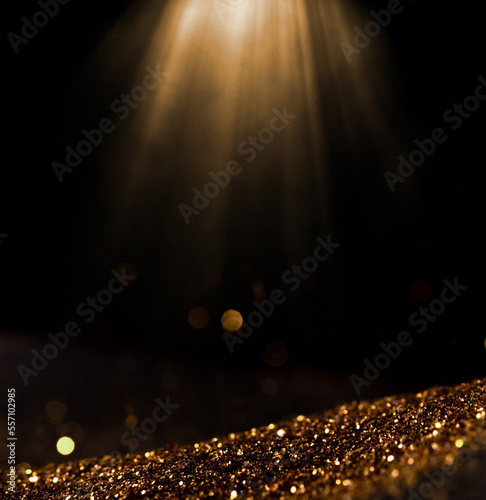 фотографія Bokeh Abstract Background with Glitter Lights