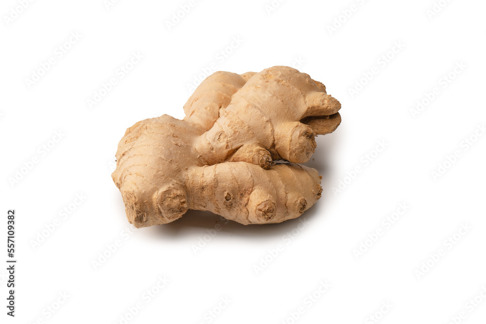 Ginger root isolated on white background. Ginger root isolated on white background.