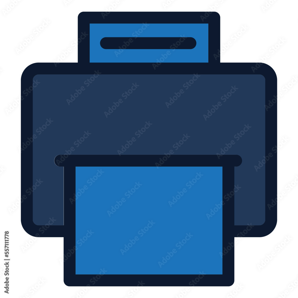 Printer Flat Icon