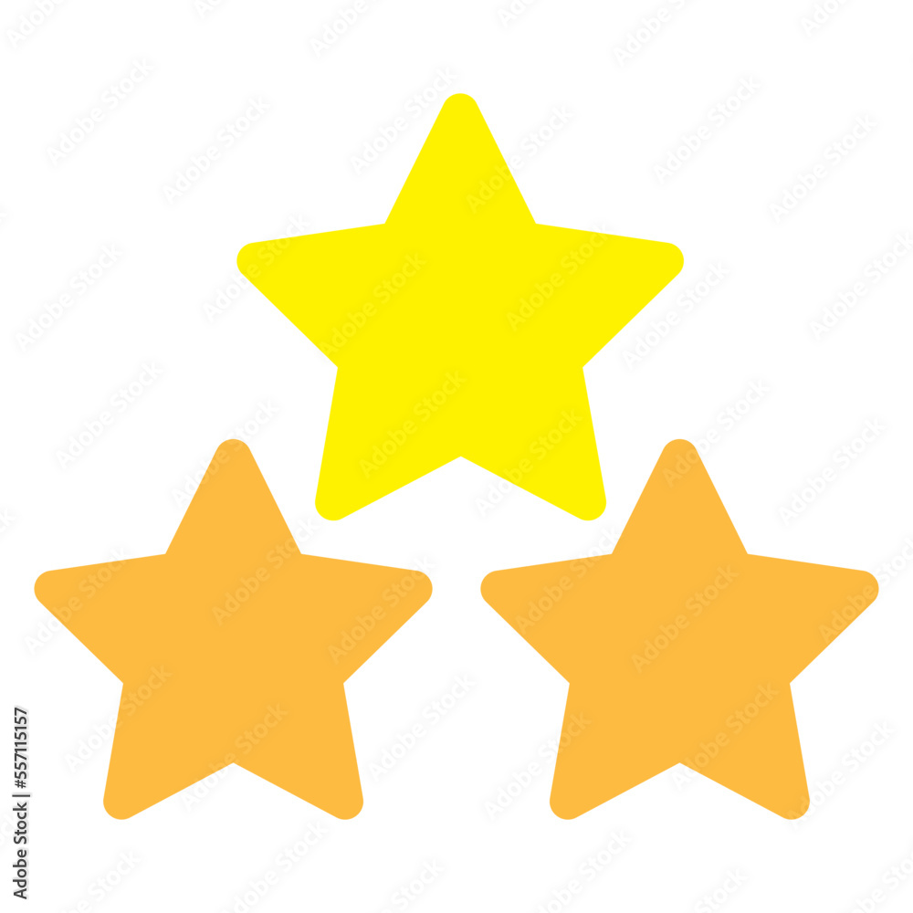 Stars Flat Icon Stars Flat Icon