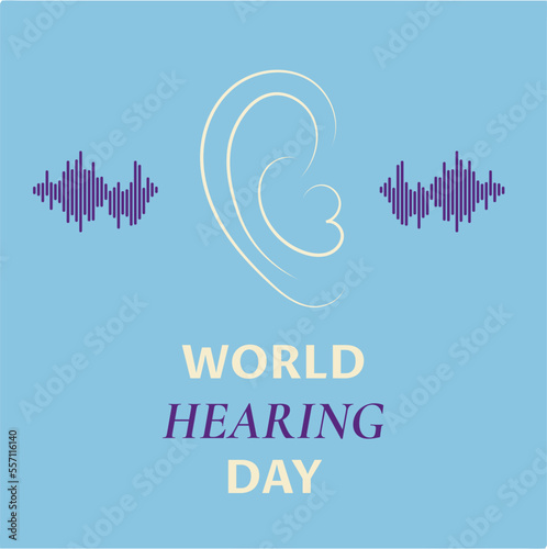 Vector Illustration for World Hearing Day