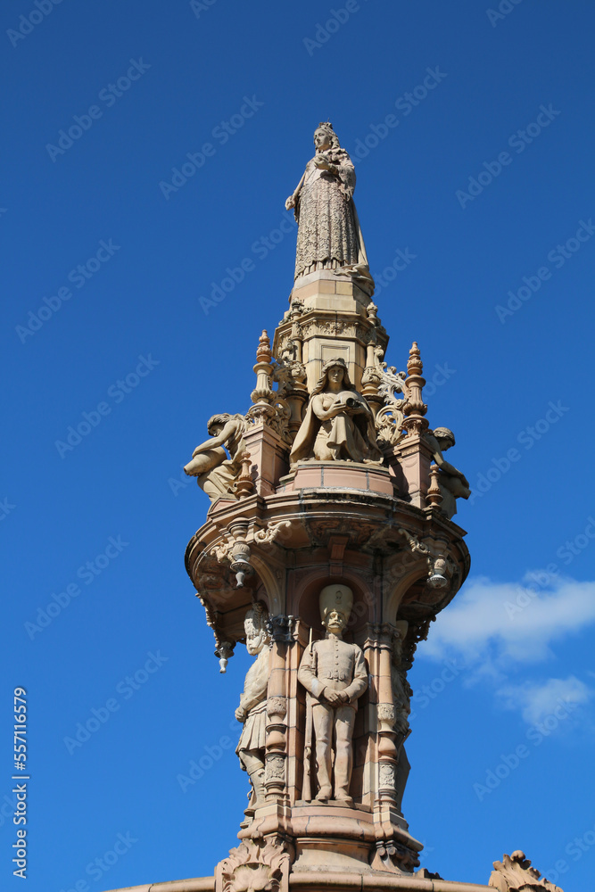 Segment of the Doulton Fountain Glasgow, Scotland