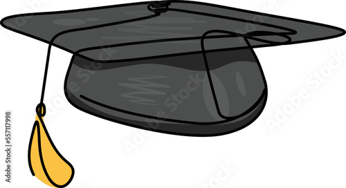 Graduation cap vector illustration