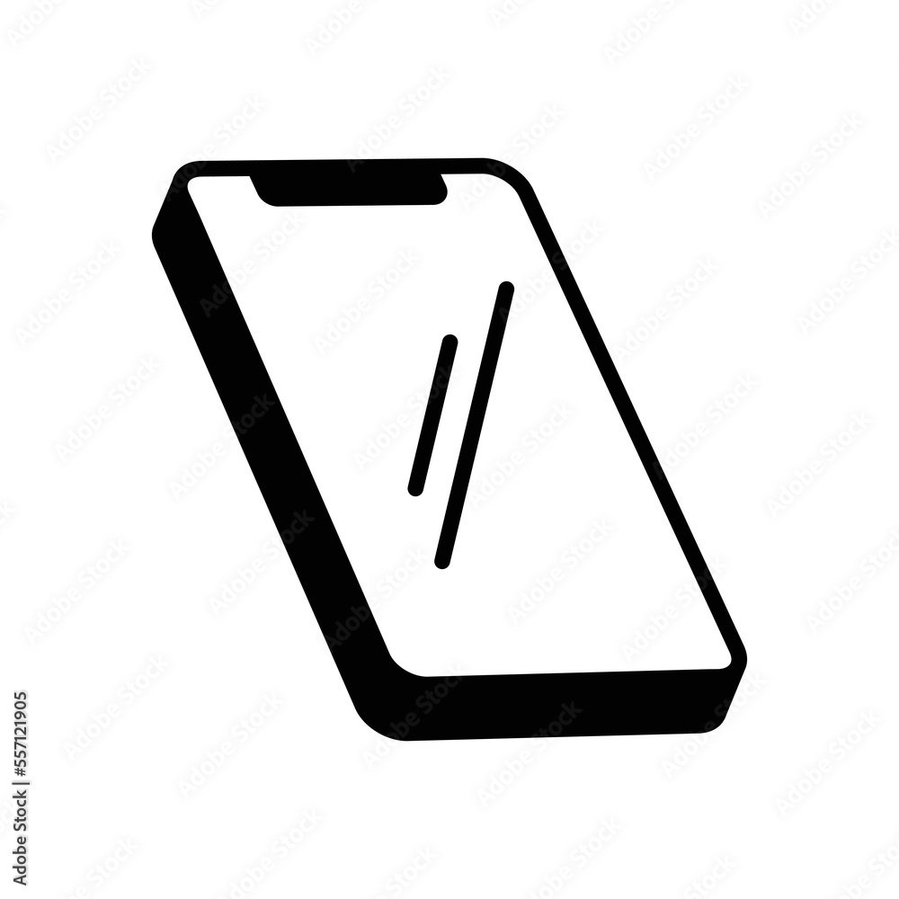 smart phone icon vector design template in white background smart phone icon vector design template in white background