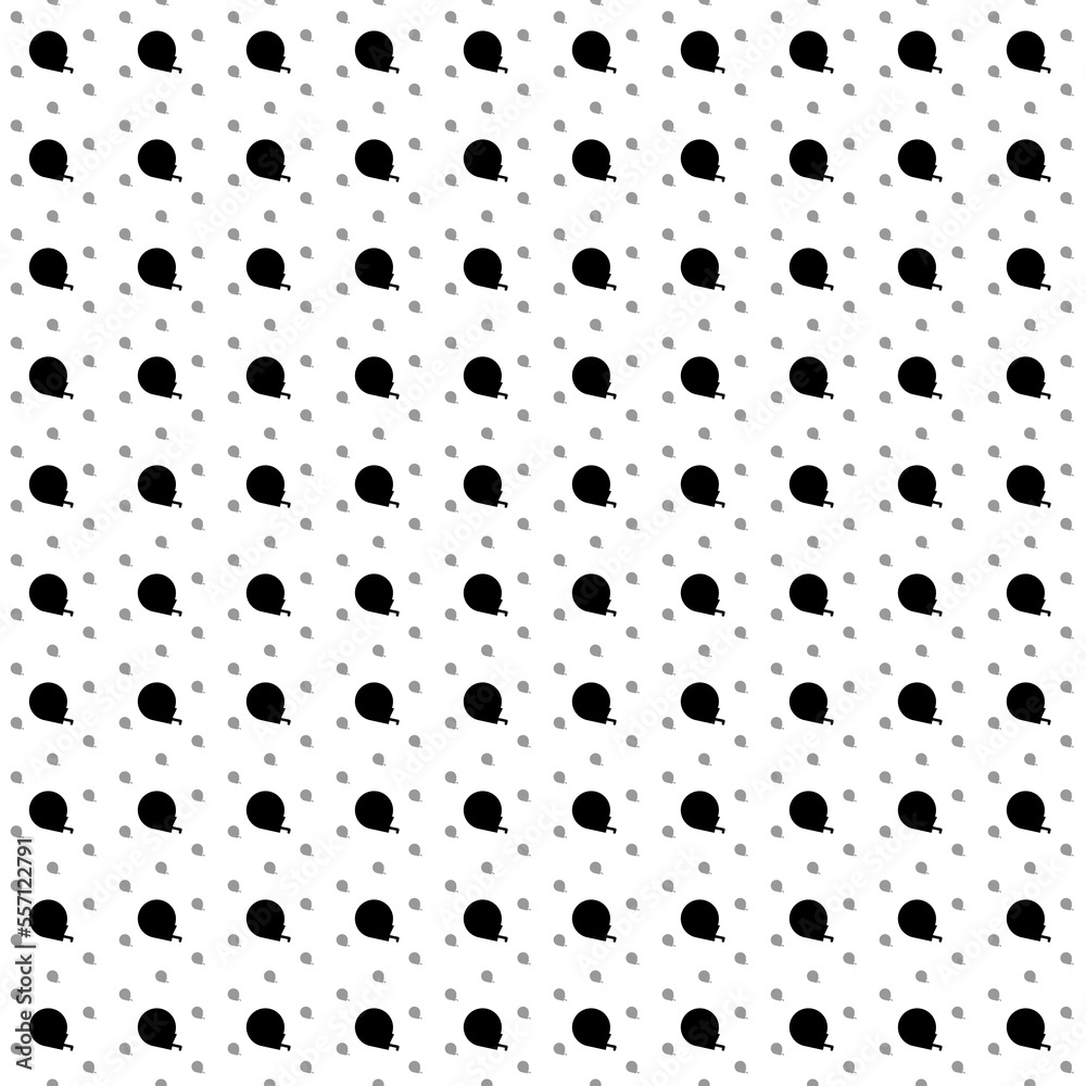 Square seamless background pattern from geometric shapes are different sizes and opacity. The pattern is evenly filled with big black tape measure symbols. Vector illustration on white background Square seamless background pattern from geometric shapes are different sizes and opacity. The pattern is evenly filled with big black tape measure symbols. Vector illustration on white background