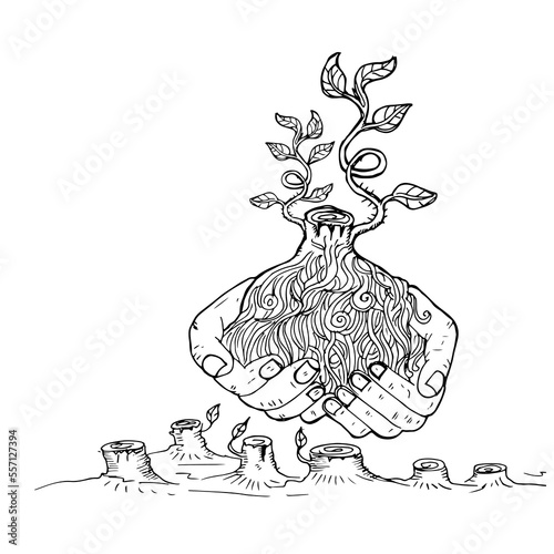 deforestation and environmental damage,