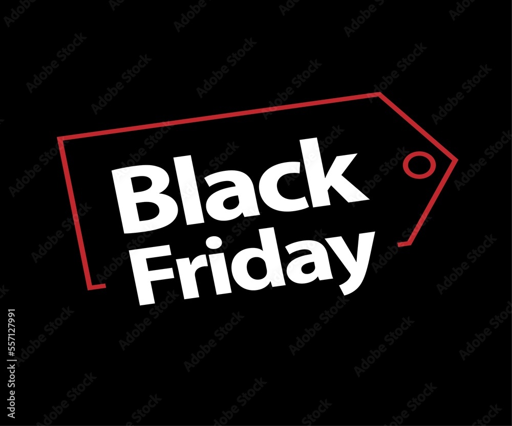 Fototapeta premium FRIDAY SALE BLACK FRIDAY
