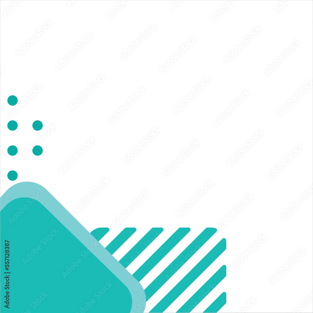 Memphis Corner Design Vector