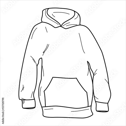 Vector blackline hoodie.