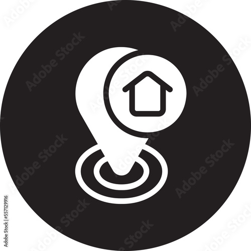 address glyph icon