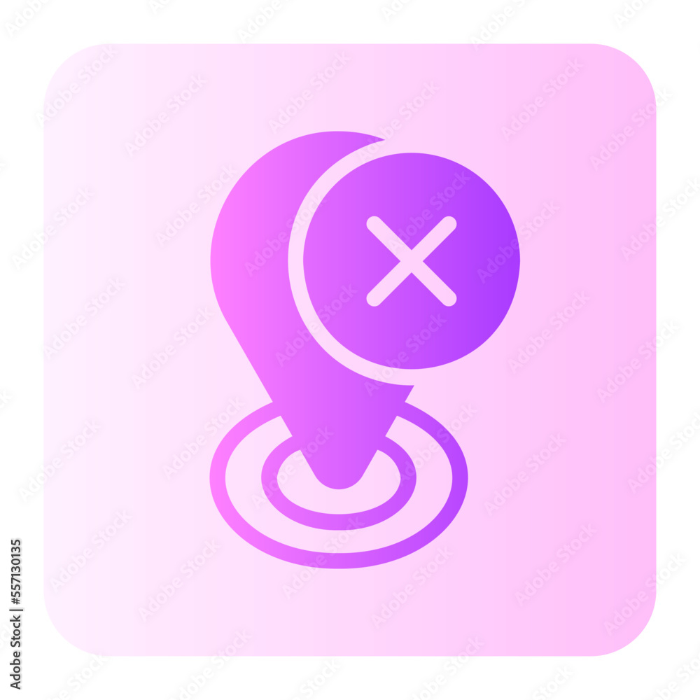 cancel gradient icon cancel gradient icon