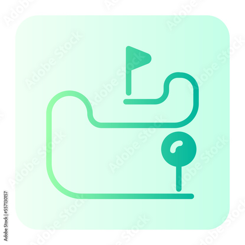 distance gradient icon