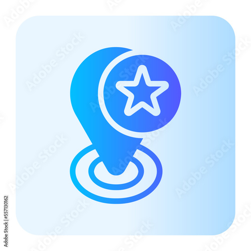 favourite gradient icon