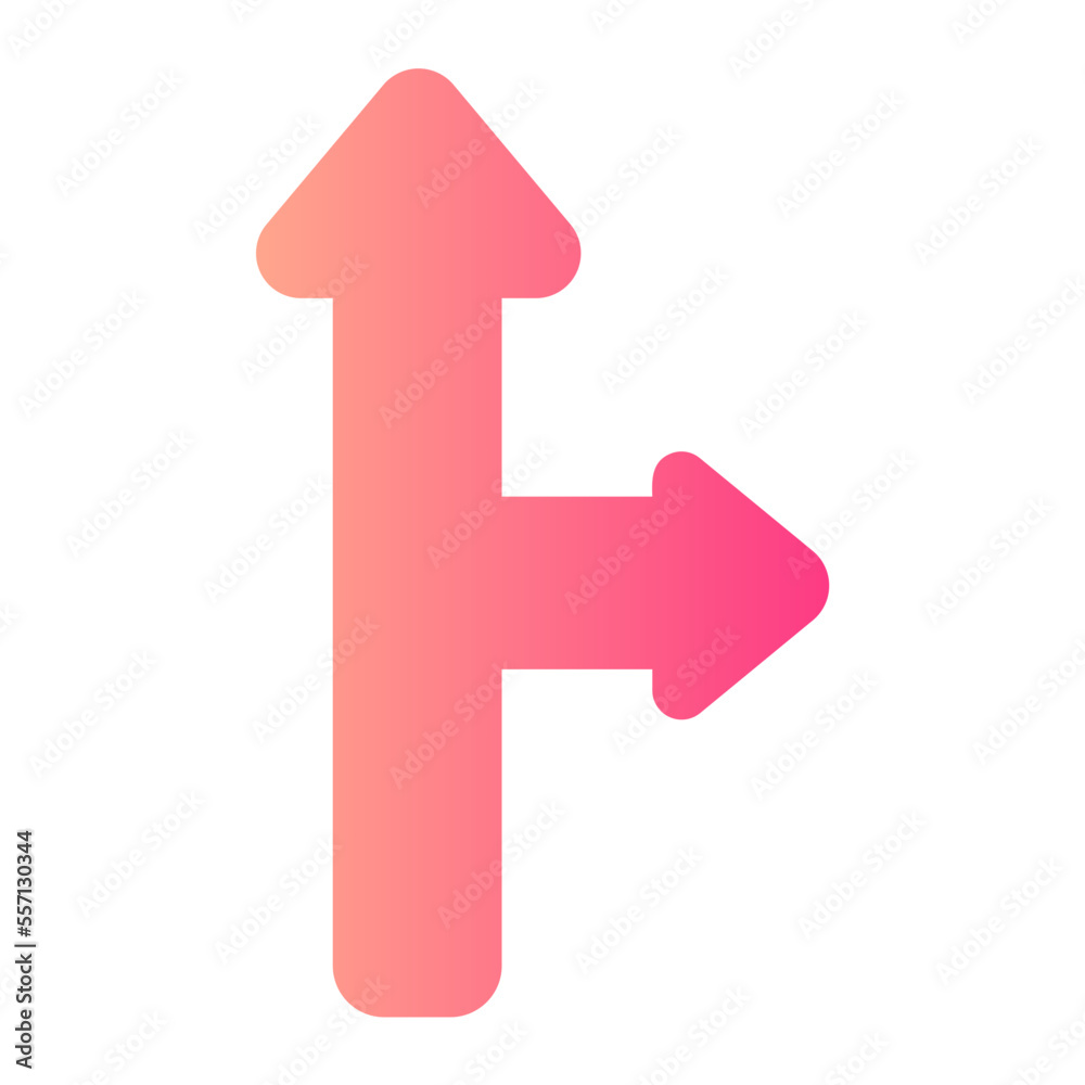 arrows gradient icon arrows gradient icon