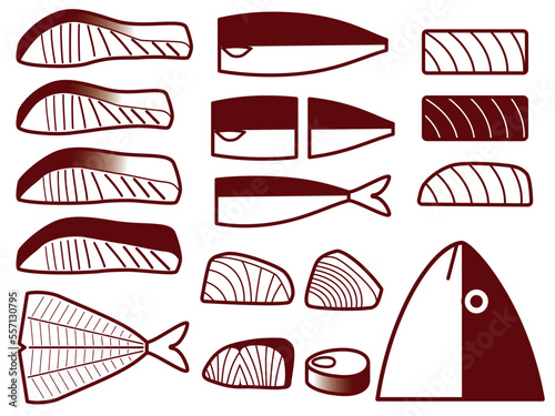 魚の切り身L