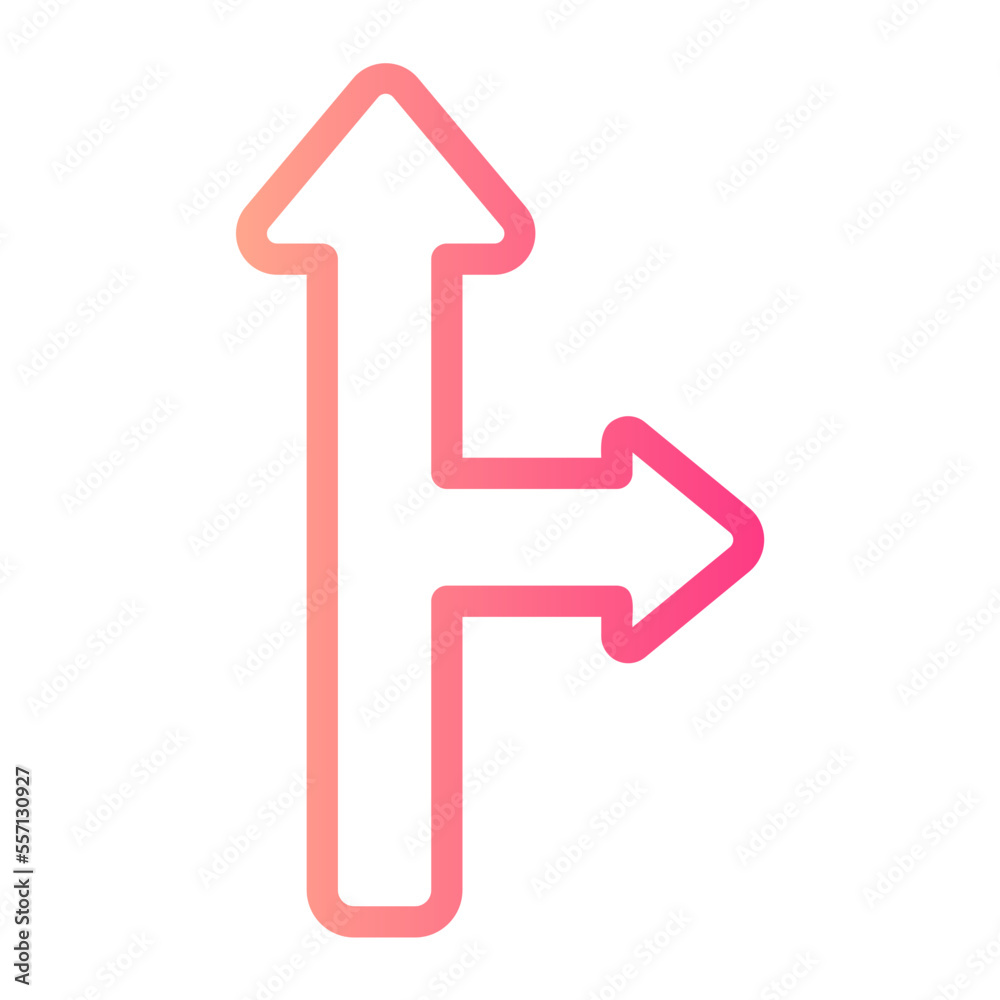 arrows gradient icon arrows gradient icon