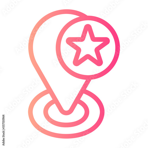 favourite gradient icon