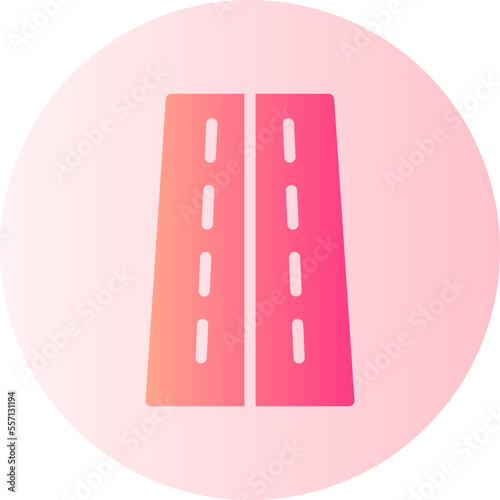 road gradient icon