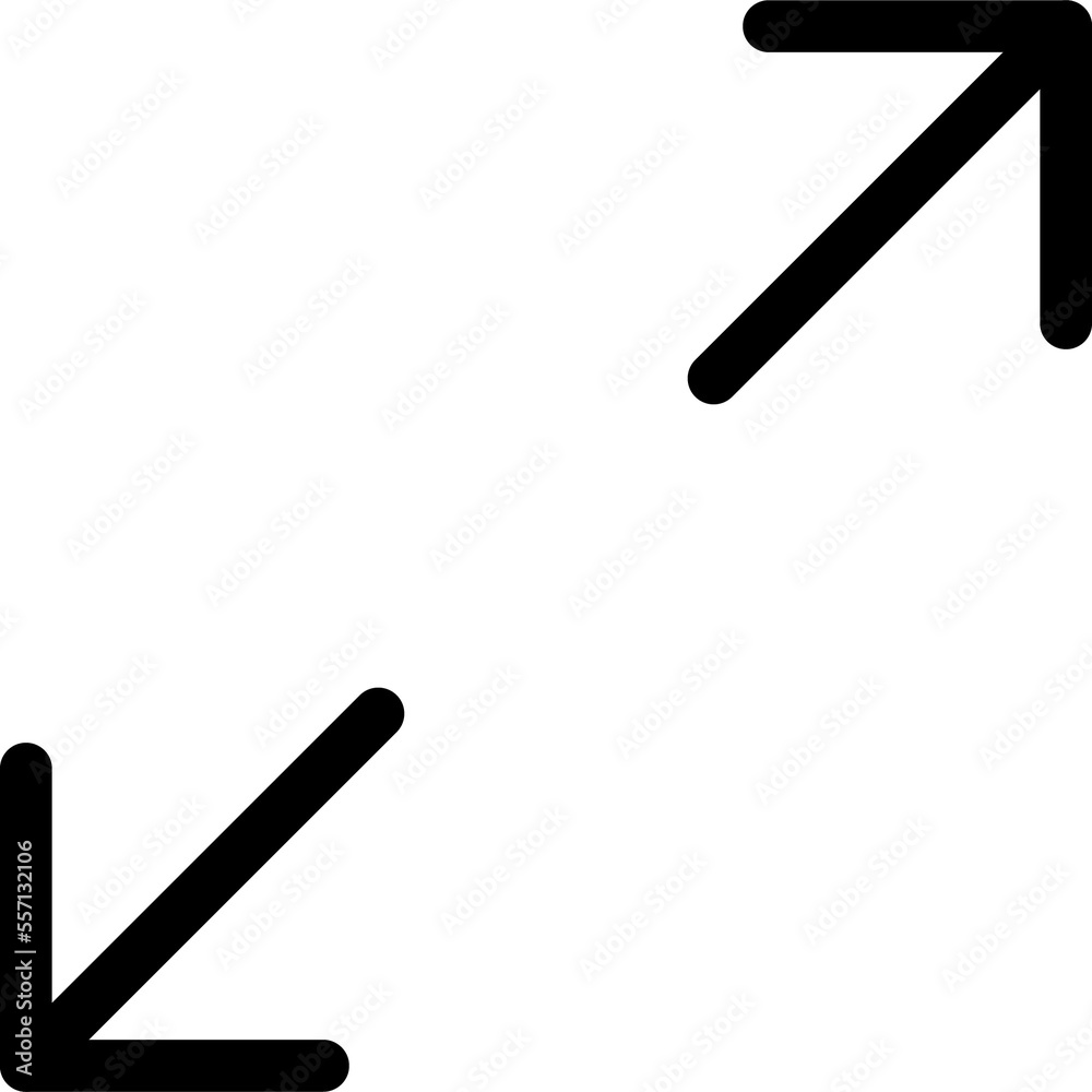 expand arrows thin line edit, editing icon expand arrows thin line edit, editing icon