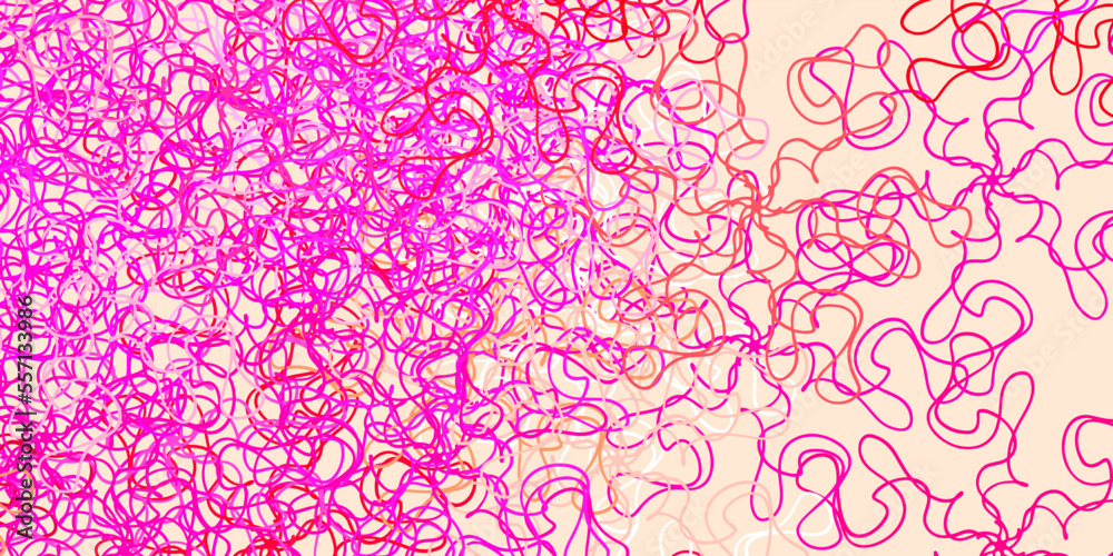 Light purple, pink vector template with wry lines. Light purple, pink vector template with wry lines.