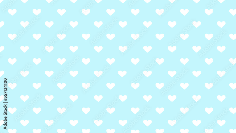 light blue background with white hearts light blue background with white hearts