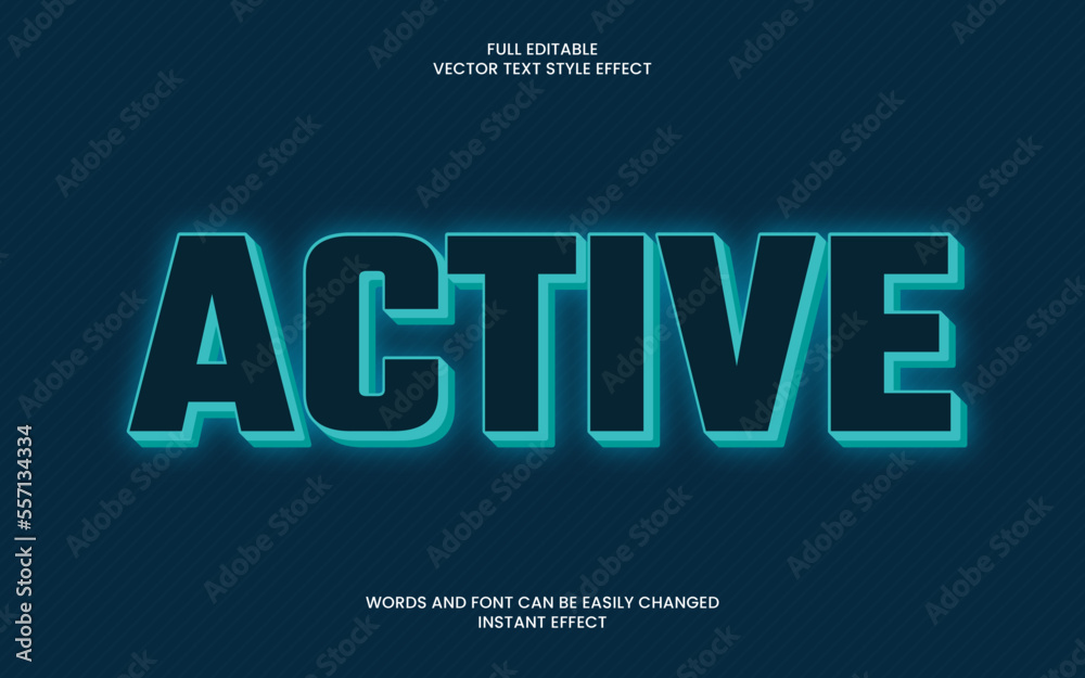 Active Text Effect