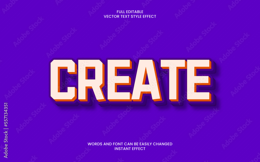 Create Text Effect