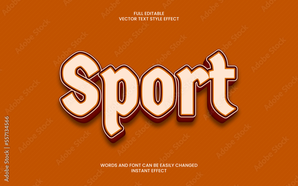 Sport Text Effect