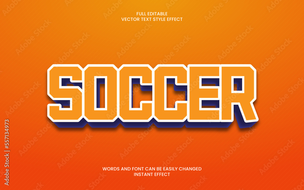 Soccer Text Effect Soccer Text Effect