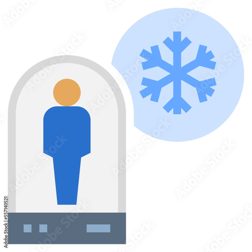 cryogenics flat style icon