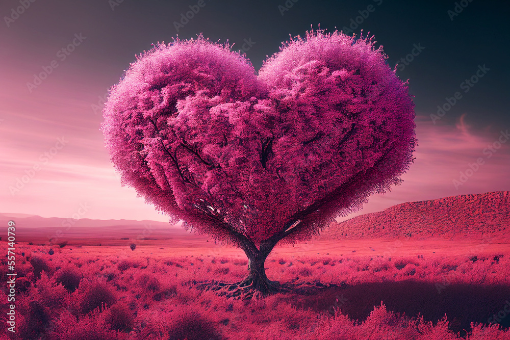 Heart Tree Stock Photos and Images - 123RF