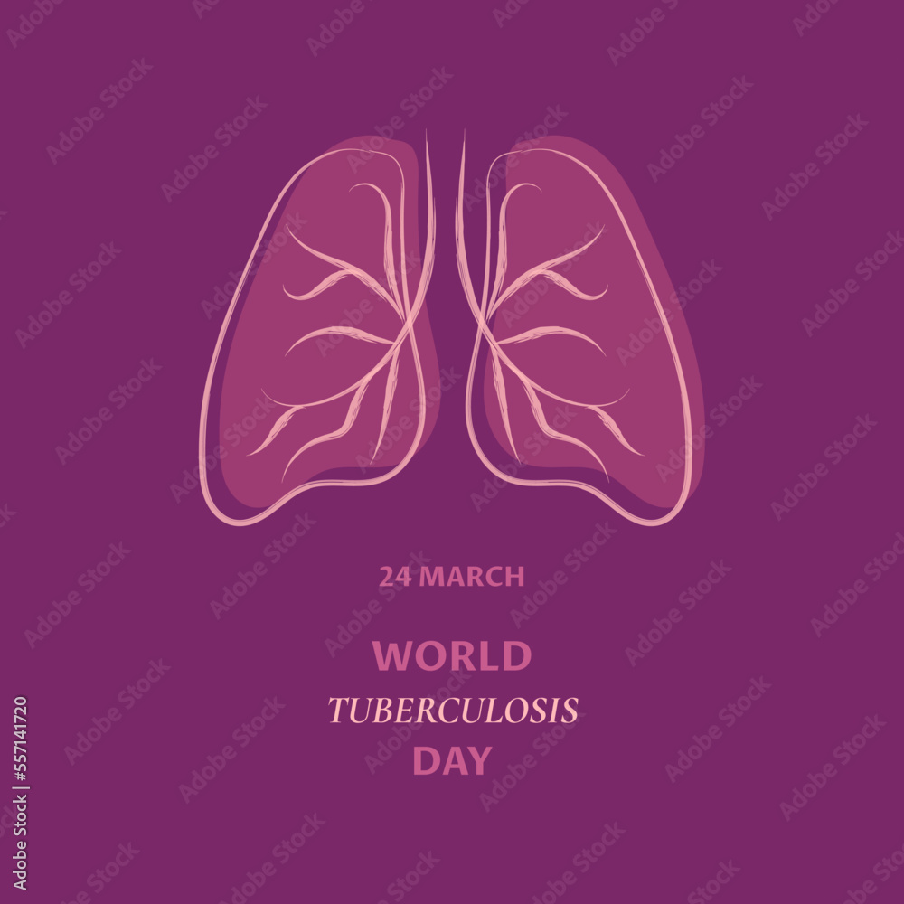 Vector Illustration for World Tuberculosis day
