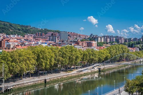 Cityscapes and buildings in Bilbao, Basque Country of Spain © Sen