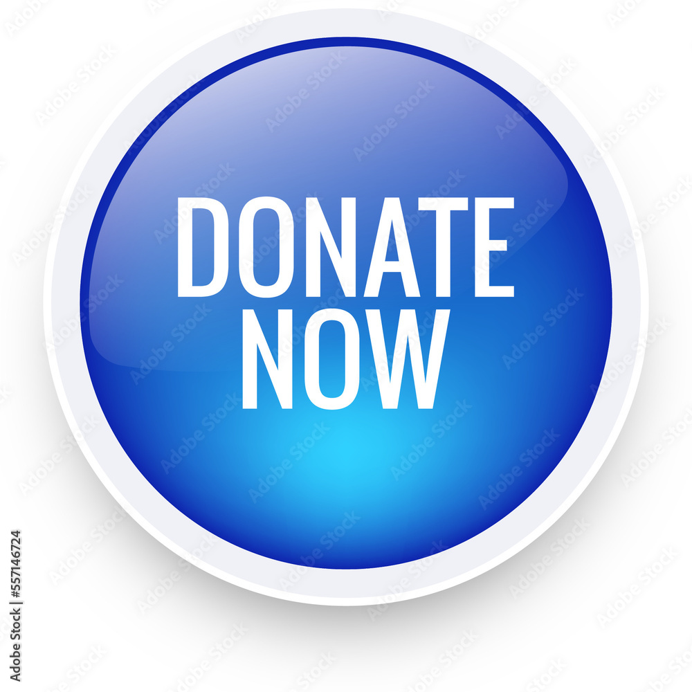 Donate icon in realistic button style. Donation signs illustration. Donate icon in realistic button style. Donation signs illustration.