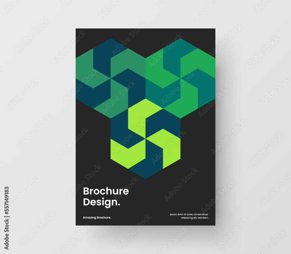 Fresh mosaic shapes poster concept. Clean banner vector design illustration. Fresh mosaic shapes poster concept. Clean banner vector design illustration.