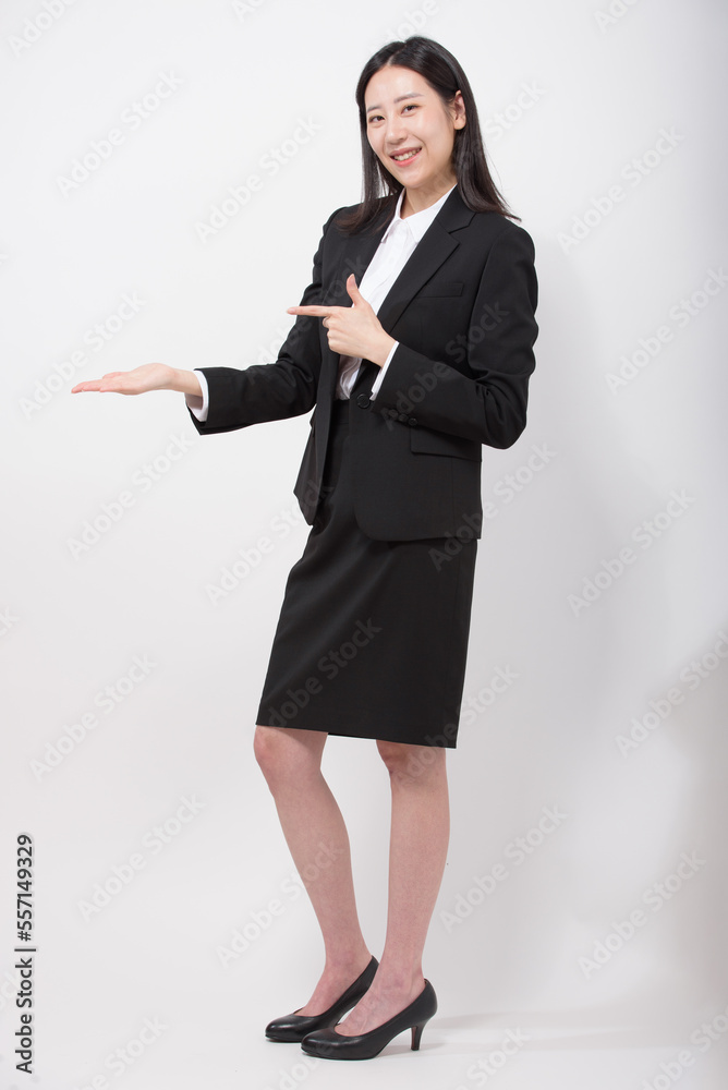 Portrait of successful business asian over white background Portrait of successful business asian over white background
