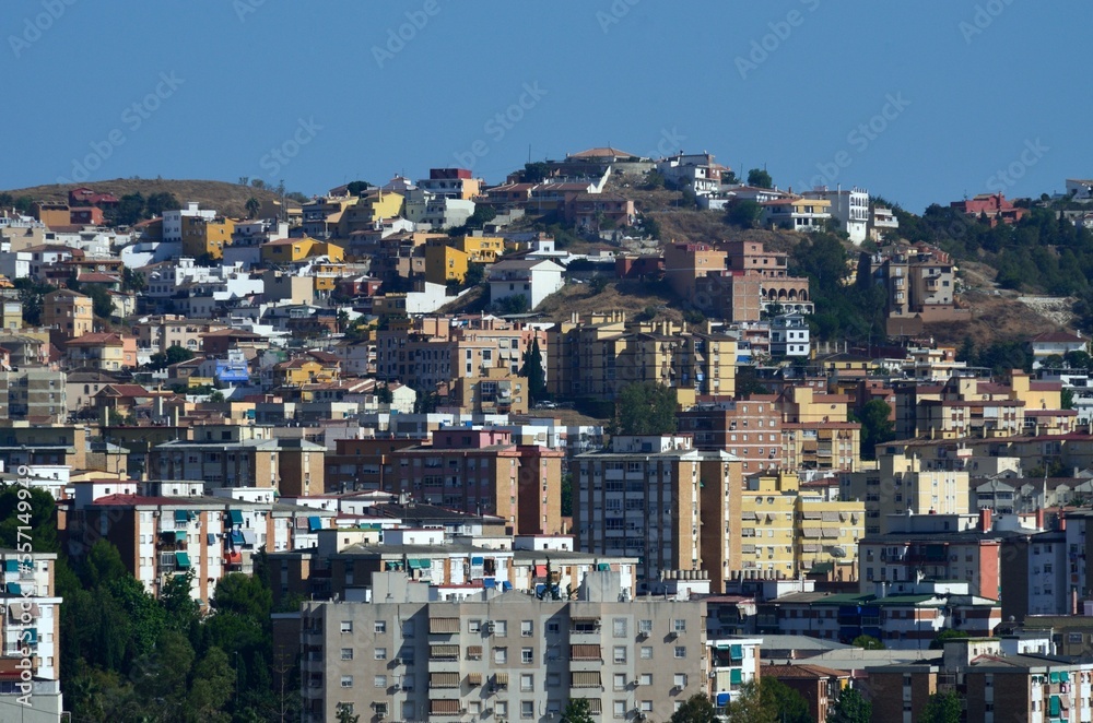 Vista de Málaga desde la Finca de la Concepción