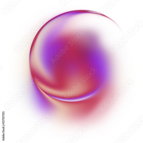 Viva Magenta Gradient Shapes
