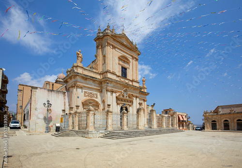 The Basilica di Santa Maria Maggiore  in Ispica, Sicily, Italy