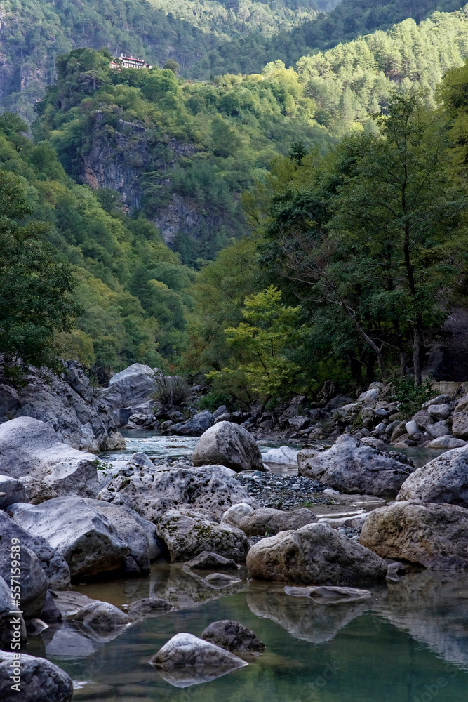 Griechenland - Nationalpark Vikos-Aoos - Kloster Stomio Griechenland - Nationalpark Vikos-Aoos - Kloster Stomio