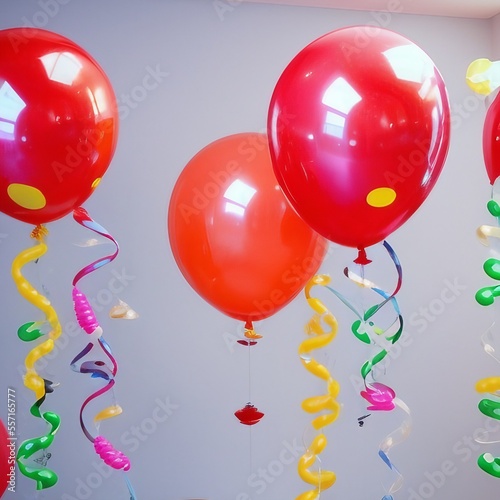 red balloons