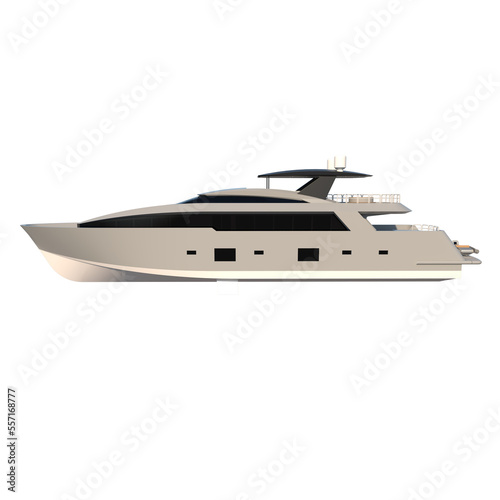 Yacht Boat 1 - Lateral view png