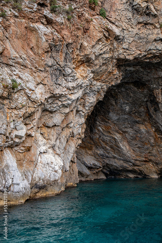 Coastline On Skopelos island, Greece 