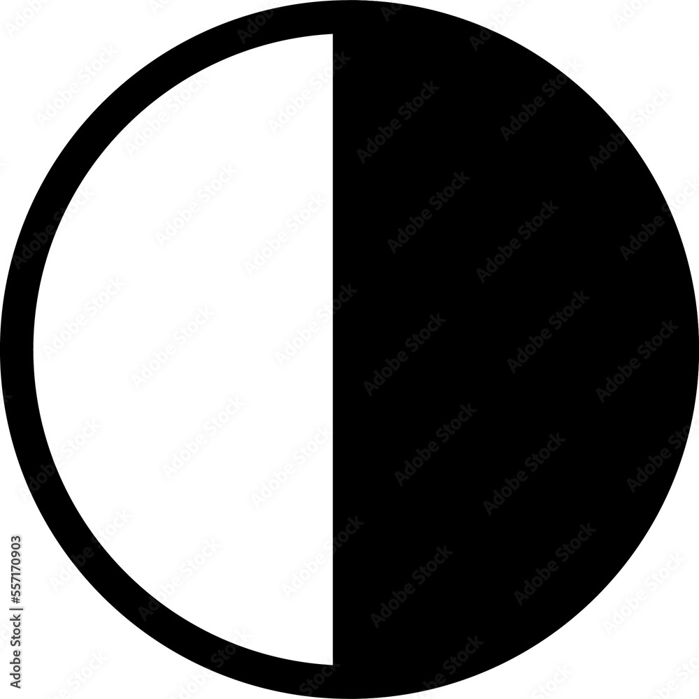 moon day night mode option thin line edit, editing icon moon day night mode option thin line edit, editing icon
