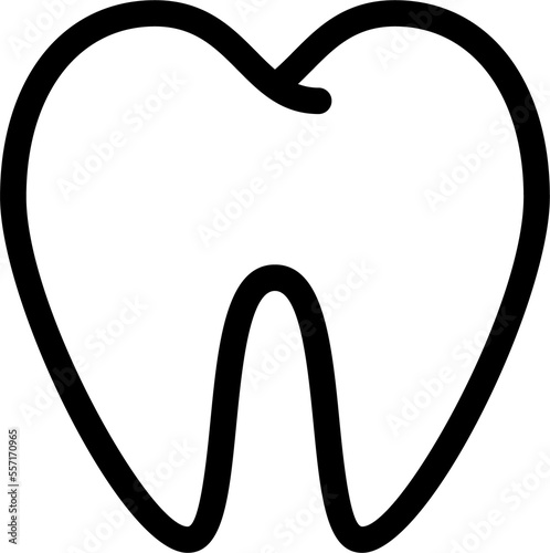 tooth tool thin line edit, editing icon