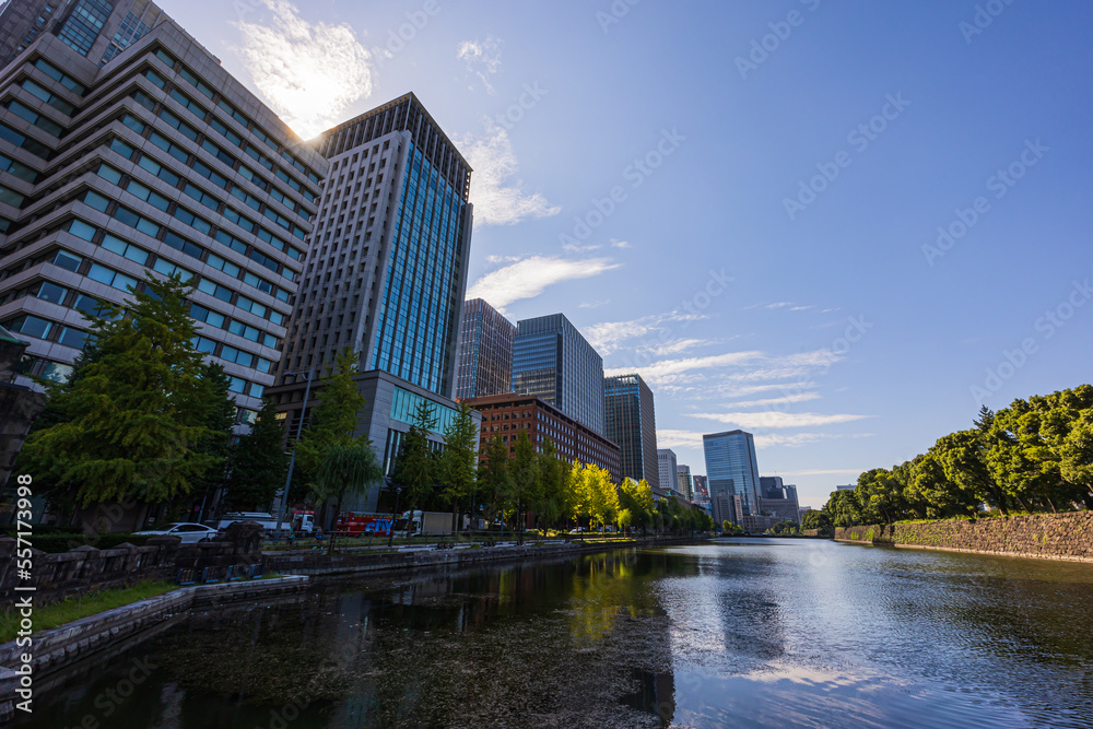 Naklejka premium 都市景観