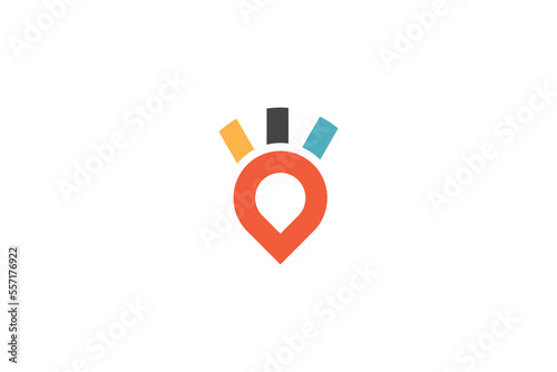 Minimal Awesome Trendy Creative Icon Design Template On White Background
