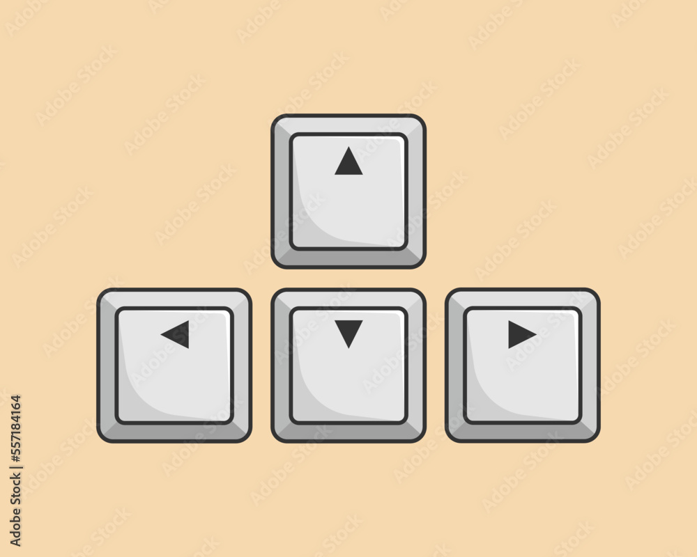 cursor-key-arrangements-the-four-cursor-keys-up-down-left-and