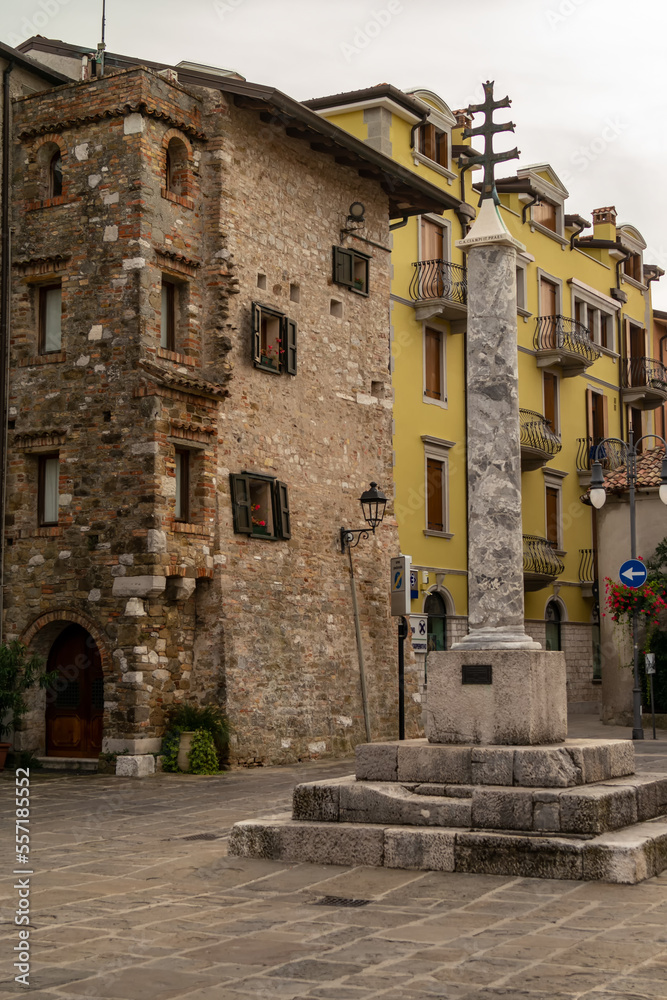 Grado town square. October 2022, Friuli Venezia Giulia - Italy