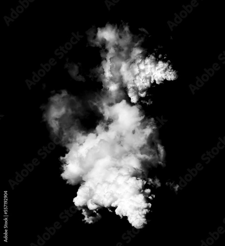 Abstract white puffs of smoke swirls overlay on black background pollution. Royalty high-quality free stock photo image of abstract smoke overlays on black background. White smoke explosion 